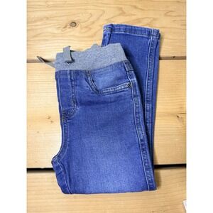 NWOT Hanna Andersson Boys Pull-On Kick Start Jeans Double layer Knees Size 5/110